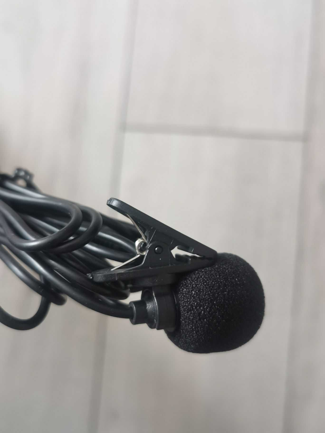 Mikrofon do samochodu radio z klipsem jack 3.5
