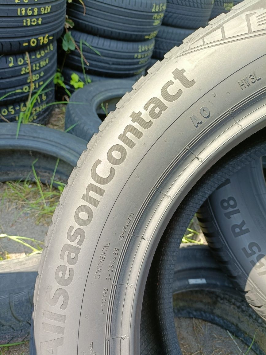 235/55r18 Continental AllseasonContact z 2020r 7mm jak nowe A0