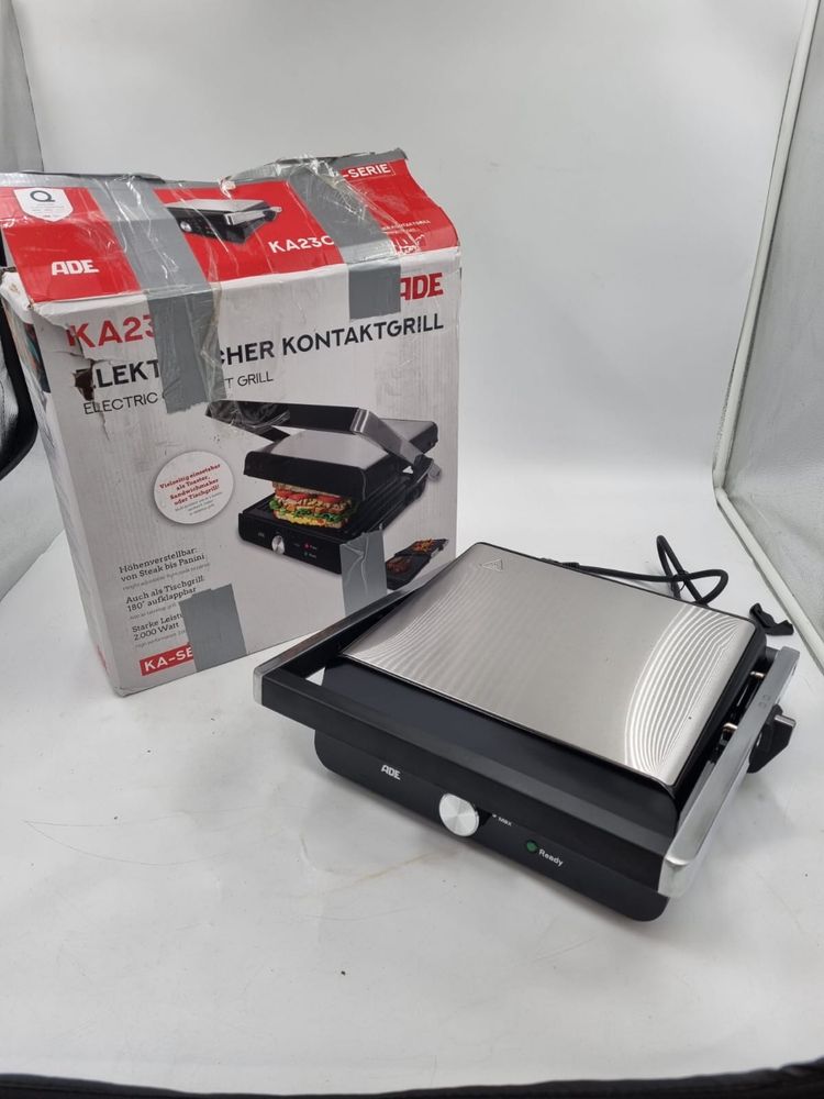ADE grill kontaktowy 3 w 1, 2000 W
