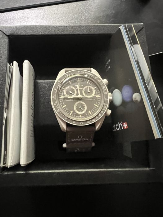 Orginalny Swatch x Omega Mission on Earth