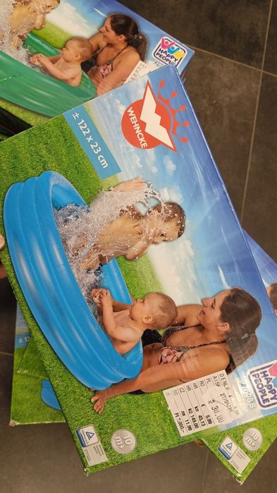 NOWE Mały basen basenik 122x23 dla najmłodszych