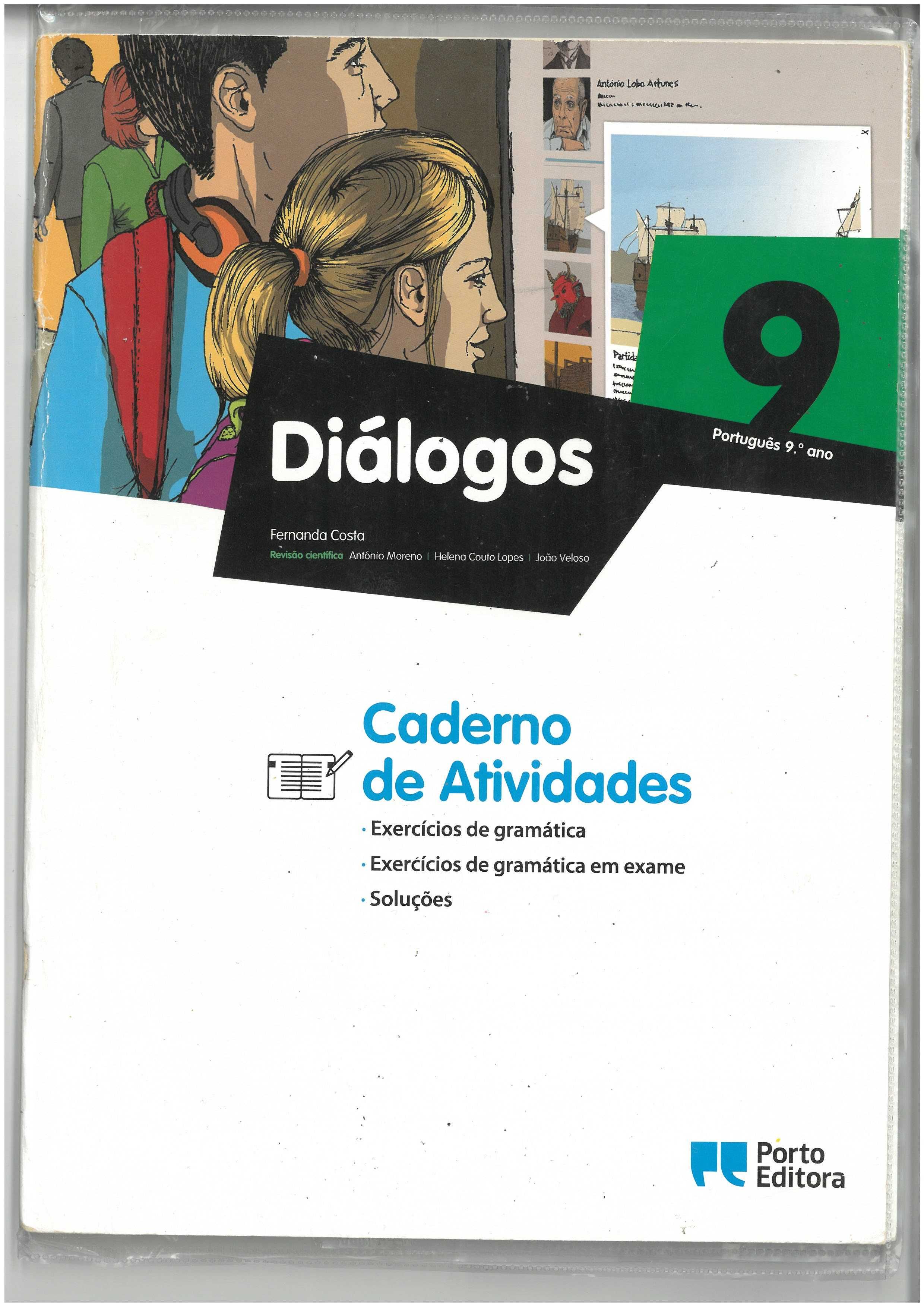 Cadernos de atividades 9.º ano Português, Matemática e Espanhol