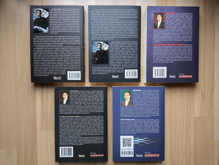 Wojna o Pieniądz zestaw 5 książek