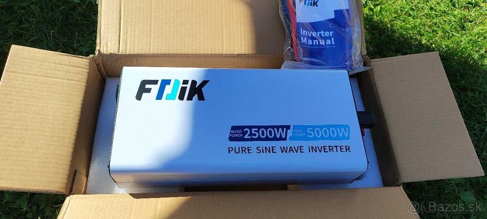Мощный инвертор 5000 Вт FDIK 12V→220V с чистой синусоидой Гарантия