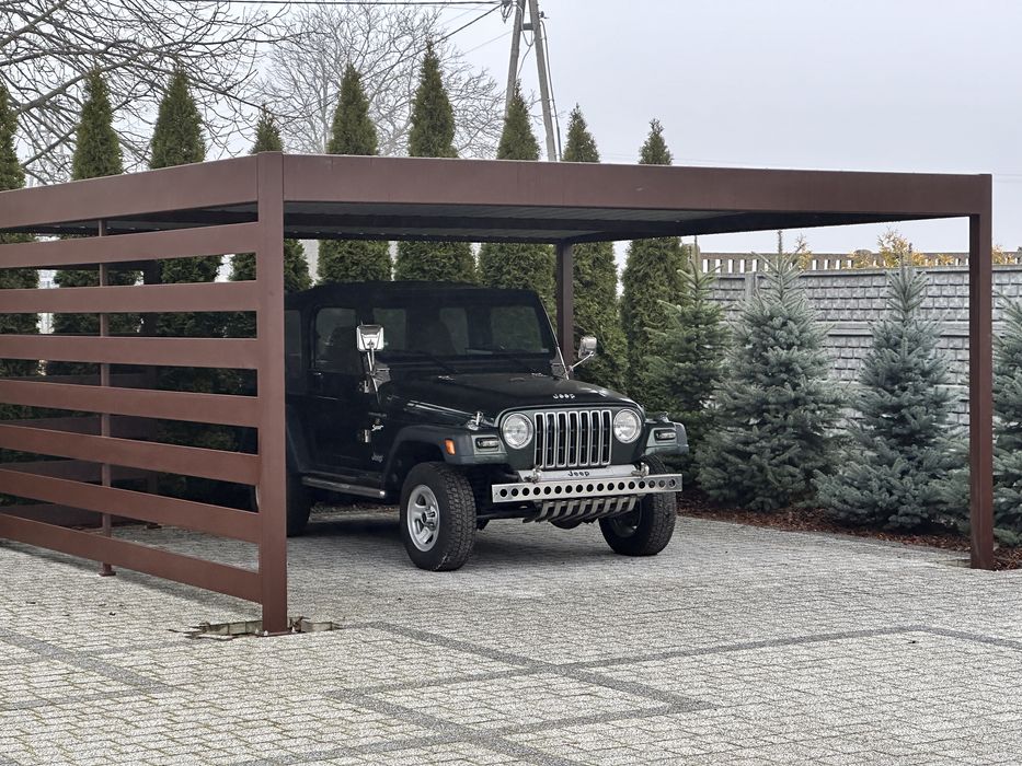 Wiata parkingowa zadaszenie na samochody