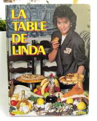 Livro La Table De Linda - Recettes De Sérgio Machado 1986