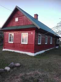 Dom drewniany we wsi Dobrowoda