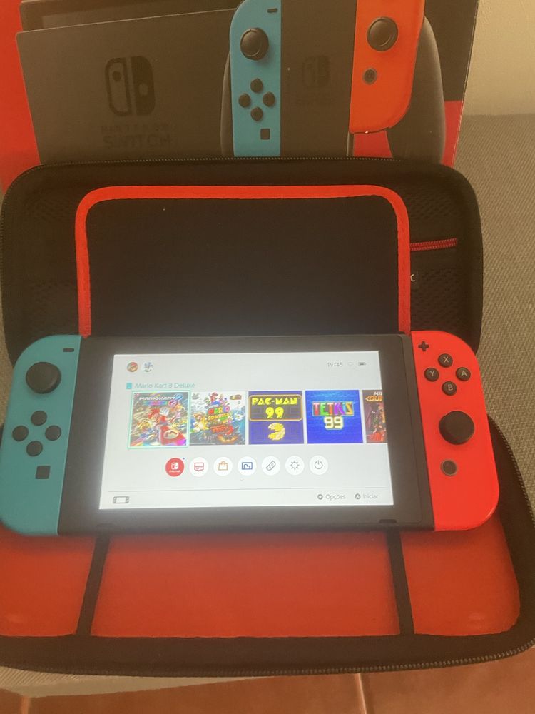 Nintendo switch como nova