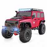 Faróis focos luzes tejadilho barra de LED's 6V para RC Crawlers e Jipe