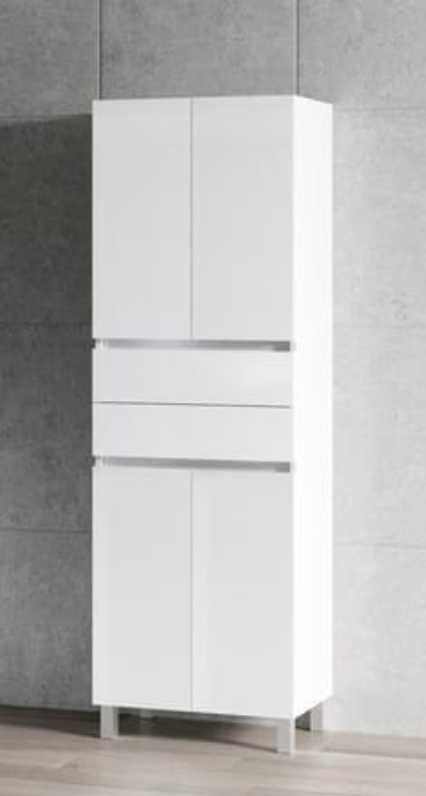 Móvel para casa de banho de AML ZEUS de 61x172x31.5 cm Branco