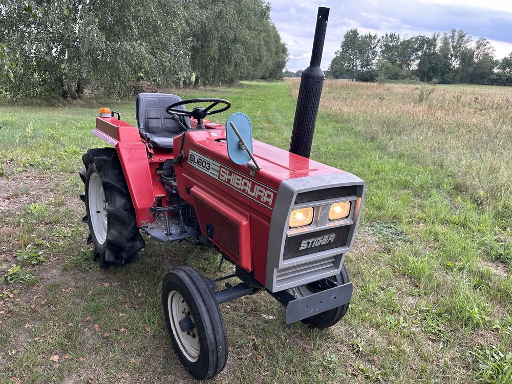 Mini Traktor Shibaura 16km 2x4 w oryginalnym super stanie