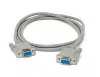 Kabel przewód  RS232 żeński (D-SUB żeński - D-SUB żeński)