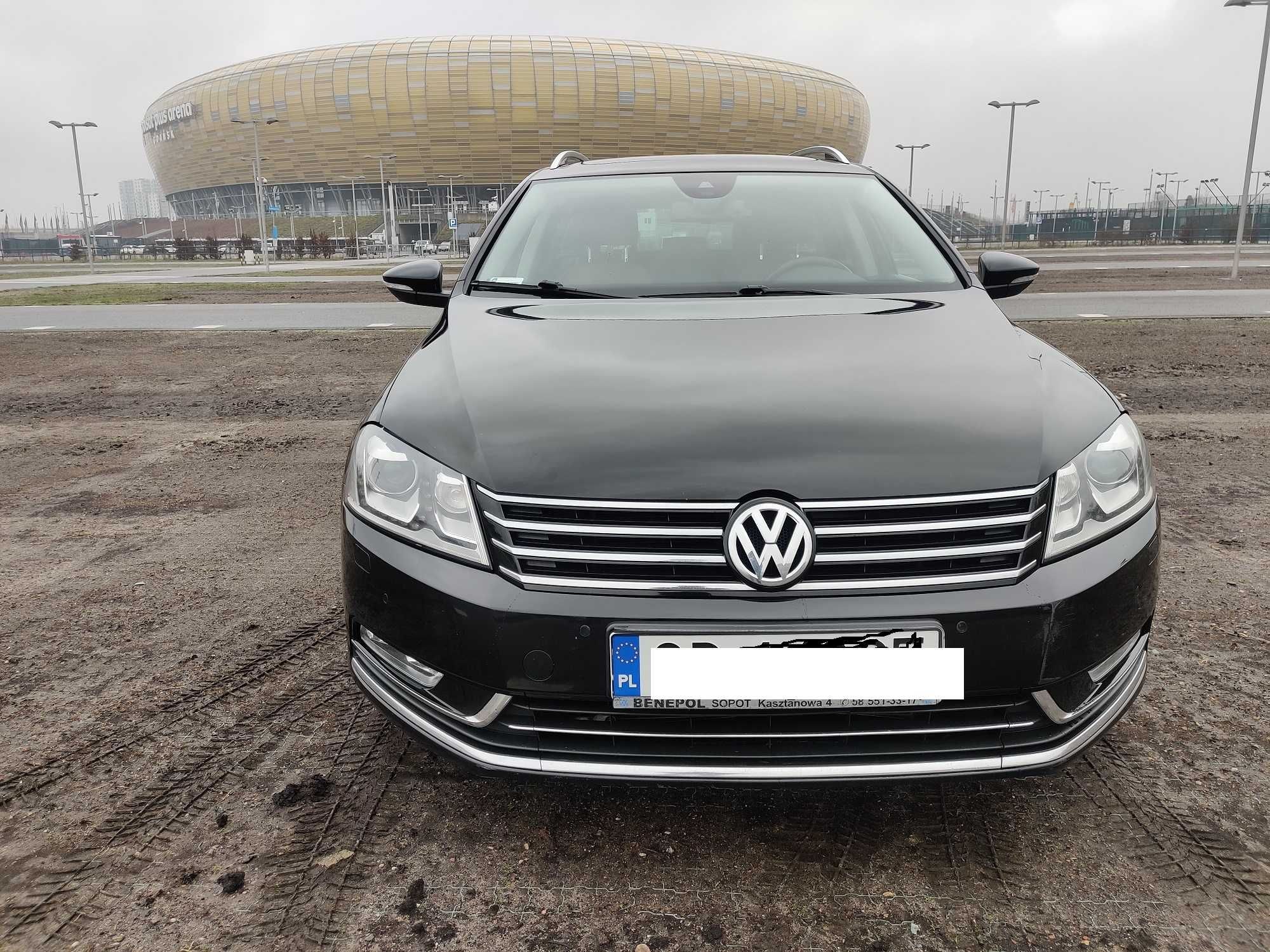 VW Passat 2014r. DSG,  Highline, 180tys. km, 177KM, Diesel