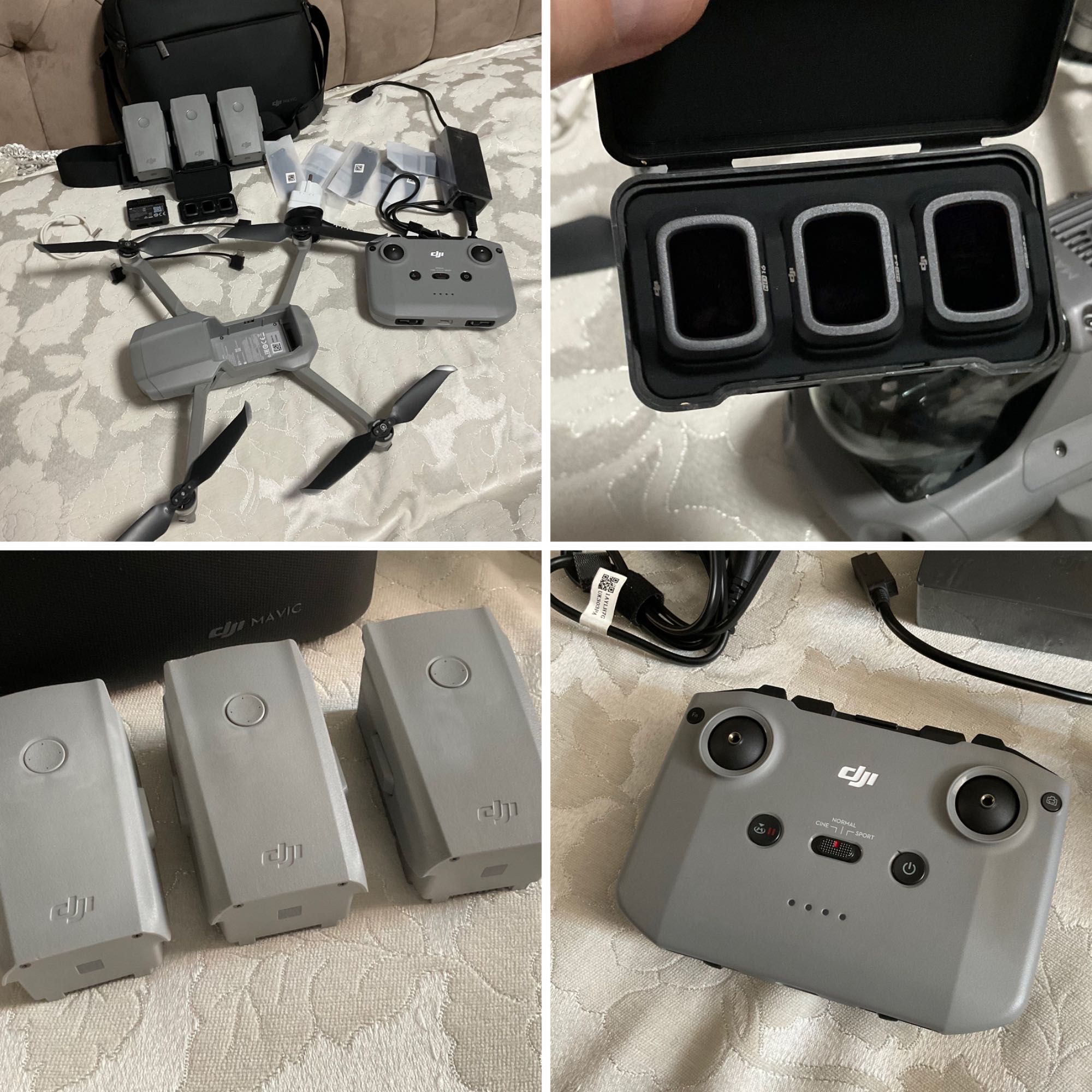 Супер стан! Квадрокоптер DJI Mavic Air 2 Fly More Combo + 3акб + сумка