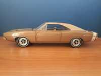 1:18 Auto World 1969 Dodge Charger SE Coupe Klasa 1969 brązowy