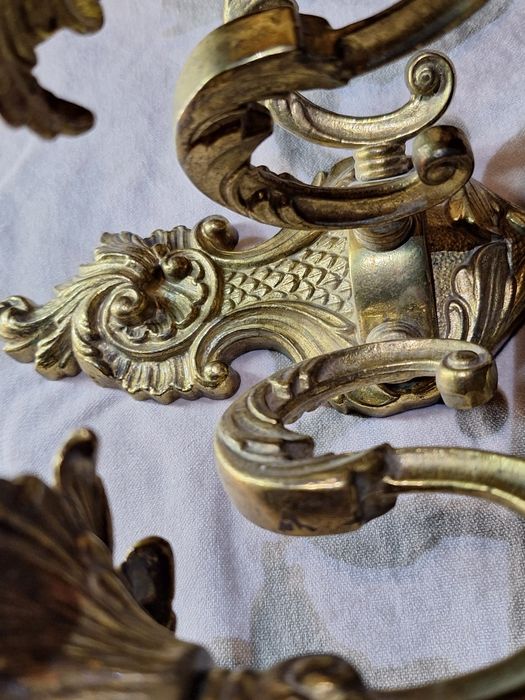 Підсвічник канделябр бронзовий настінний