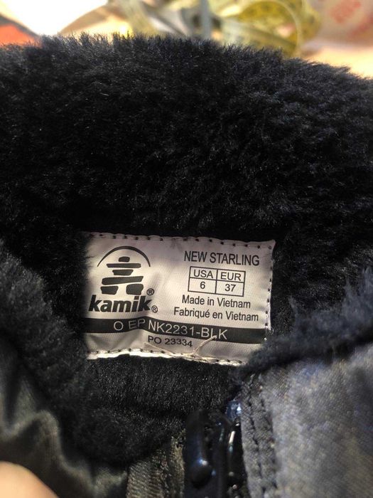 Теплі зимові чоботи (до -32') kamik bailee 2 оригінал