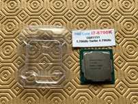 Processador Intel core I7 8700K 3.70GHZ 4.7GHZ Turbo