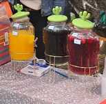 Dzbanek na lemoniade z kranikiem 3szt/ Sloik z kranikiem na lemoniade