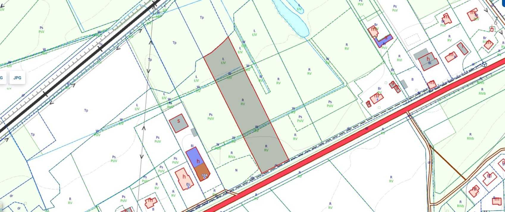 Działka rolna 8326 m2 przy Trasie Kaszubskiej S6  i DK6 pod inwestycje