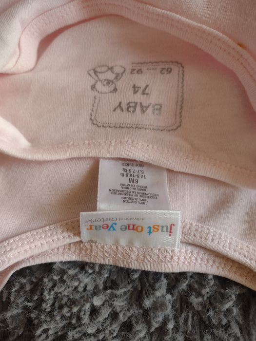 Body dla dziewczynki (zestaw), rozmiar 74