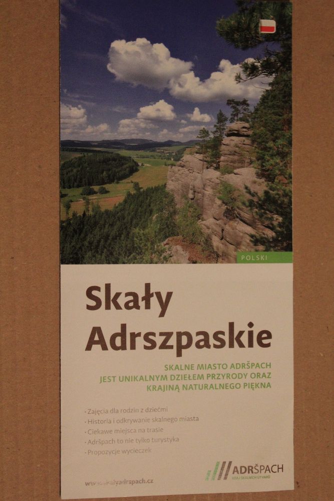 Skały Adrszpaskie-składanka z mapką-1606