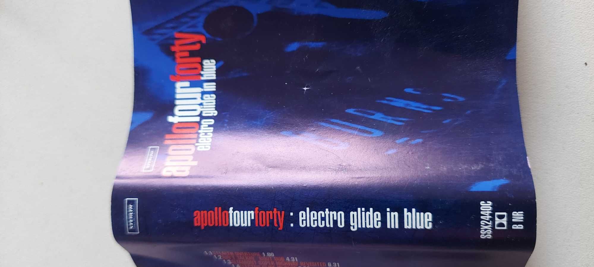 APOLLO four forty kaseta ELECTRO GLIDE IN BLUE hologram