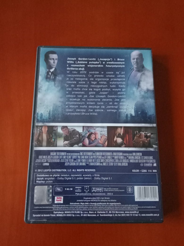 Looper Pętla czasu (2012) DVD