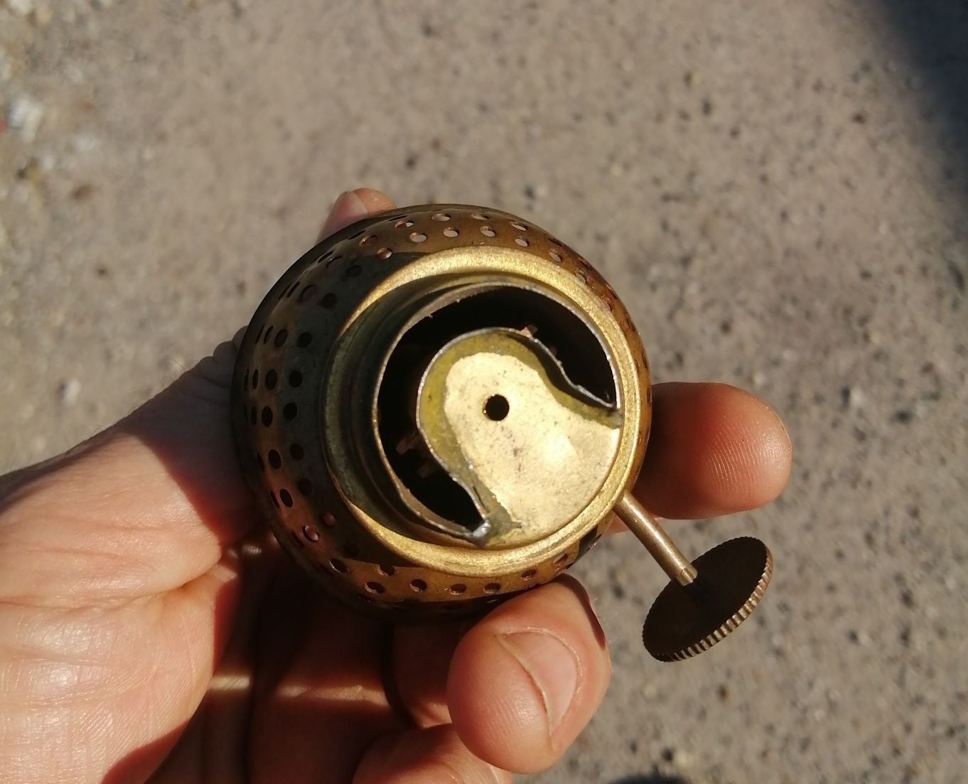 Palnik lampy naftowej PKP nr. 10