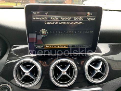 Mercedes CLA C117 C S GLA CLS i inne USA na EU, język polski, menu PL