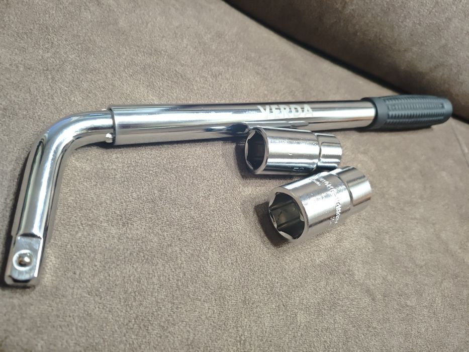 Klucz do kół verda z nasadkami