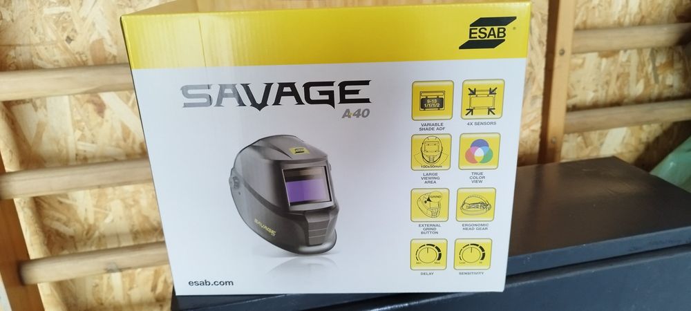 Przyłbica spawalnicza Esab Savage A40