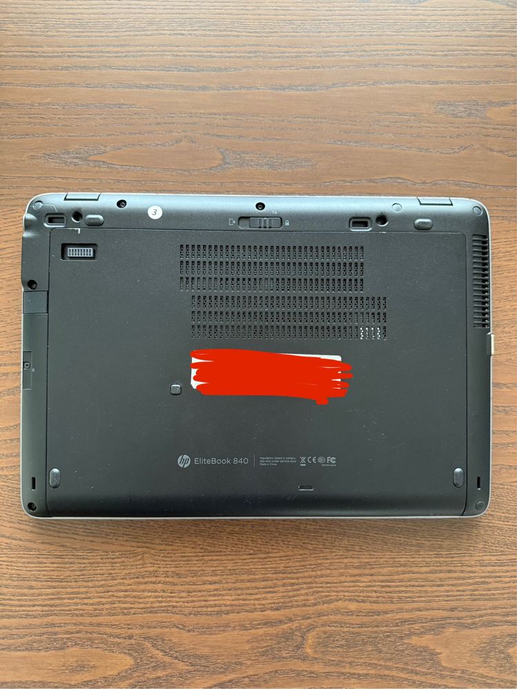 Computador portátil HP Elitebook 840 250Gb