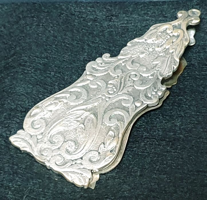 Linda antiga mola de papeis de mesa secretária Arte Nova