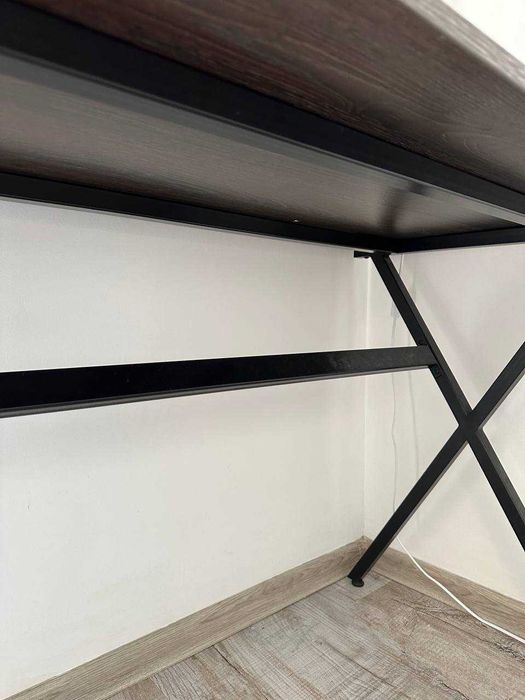 Робочий стіл стол компьютерный комп‘ютерний в стилі Loft венге