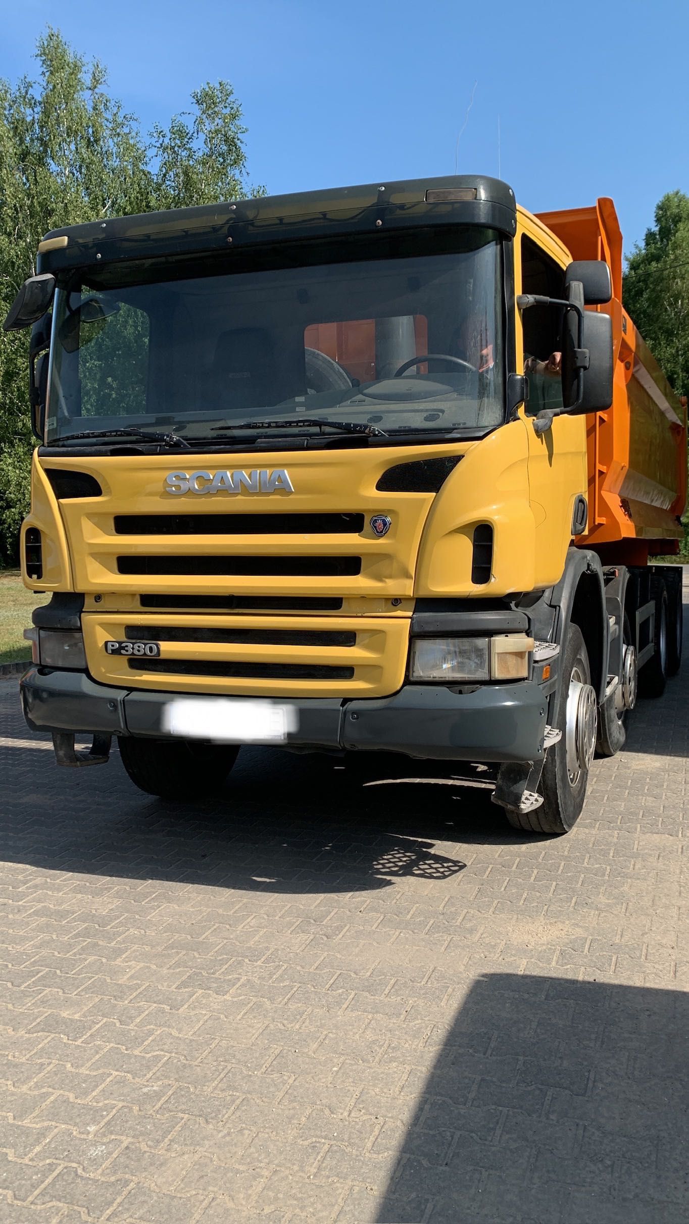 Samochód ciężarowy Scania ELBO 8X4