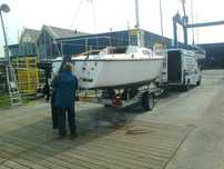Jacht żaglowy Hunter 23