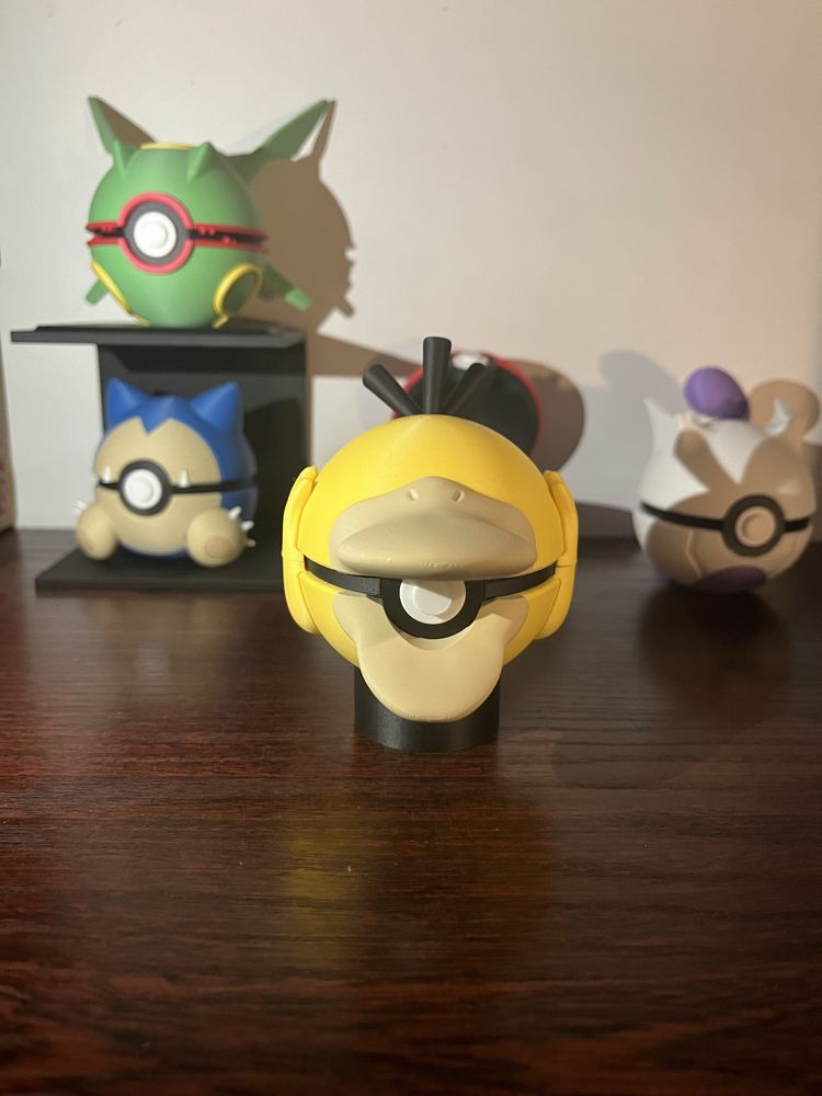 Psyduck Pokeball Pokemon Druk 3D