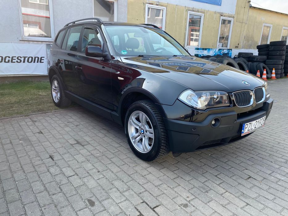 BMW X3 E83 2.0D M47 Skóra Navi Hak X-drive 4X4