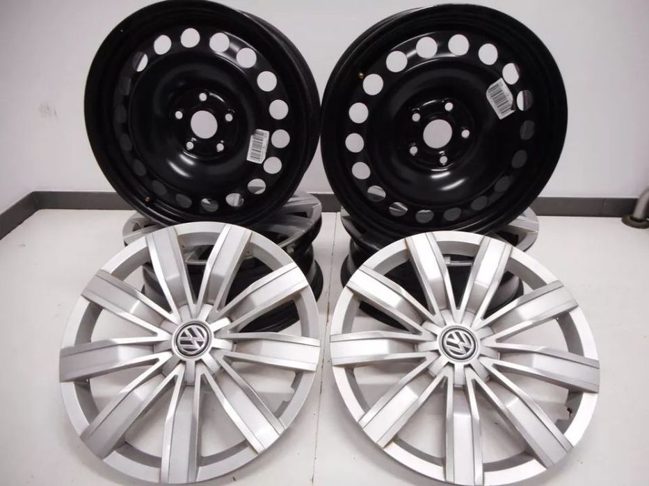 FELGI 17 VW TIGUAN SKODA KODIAQ ET38 KOŁPAKI