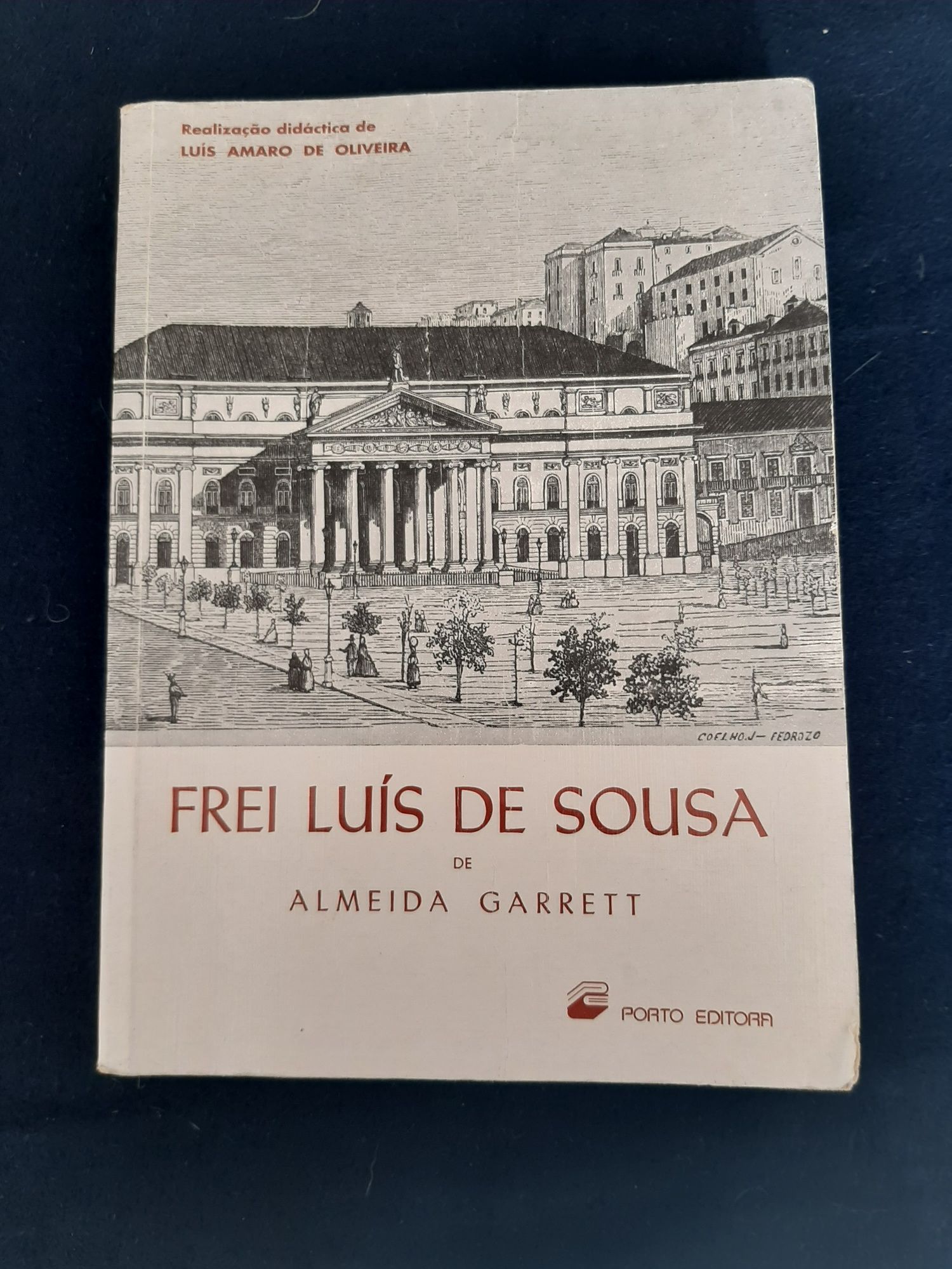 Livro Frei Luis de Sousa - Almeida Garrett - edição Estudantes