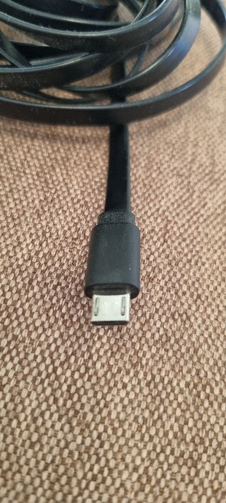 Кабель дорожный 3 метра микро юсб (micro usb) плоский