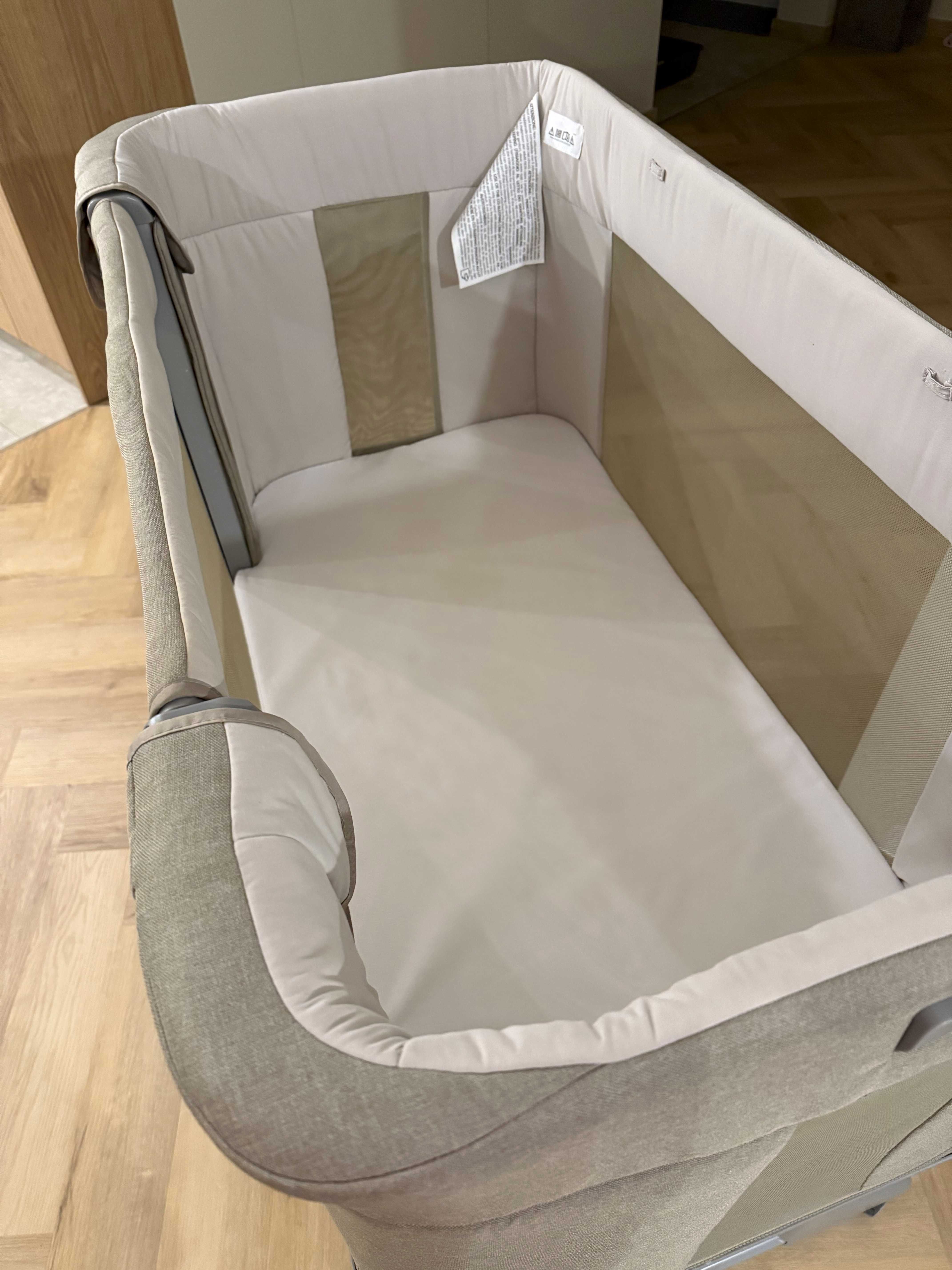 CHICCO NEXT2ME FOREVER łóżeczko dostawne (kolor SAND)