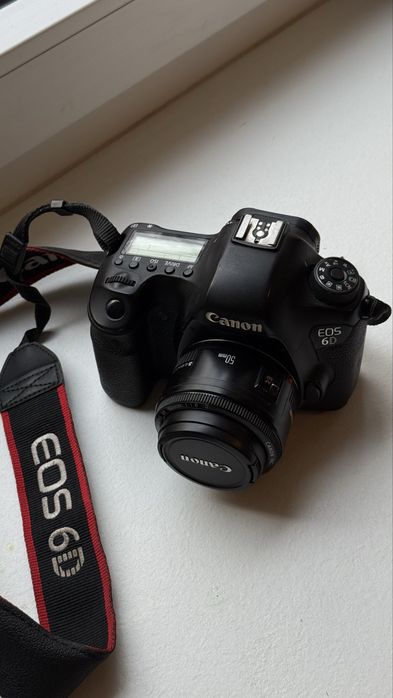 Фотоопарат Canon 6D + об’єктив 50мм f/1.8