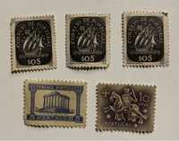 3 selos 1943 Caravelas Portuguesas