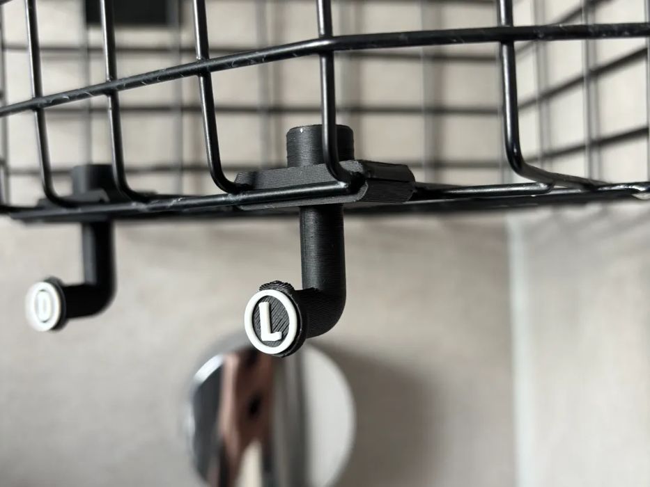 Suporte Prático para Saco de Duche Ikea Blecksjön