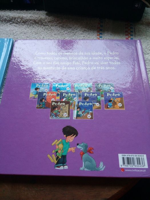 Dois livros do Pedro