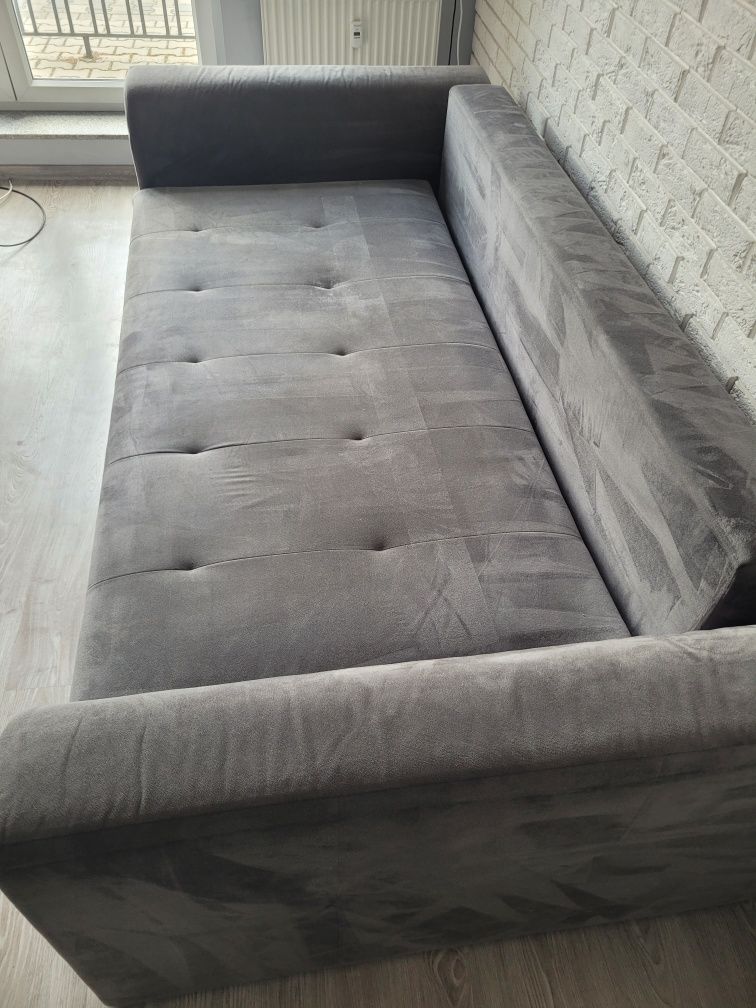 Sofa Royal black red white