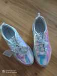 Adidasy 38 reserved holograficzne