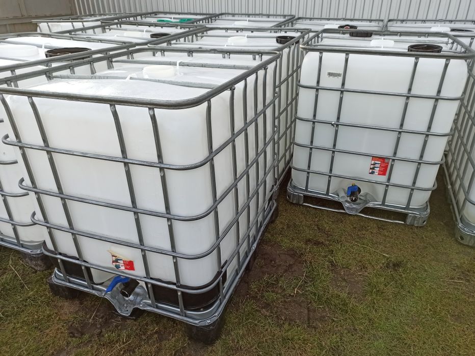 Zbiorniki 1000 l na on paliwo wodę deszczówke IBC mauzer NOWY